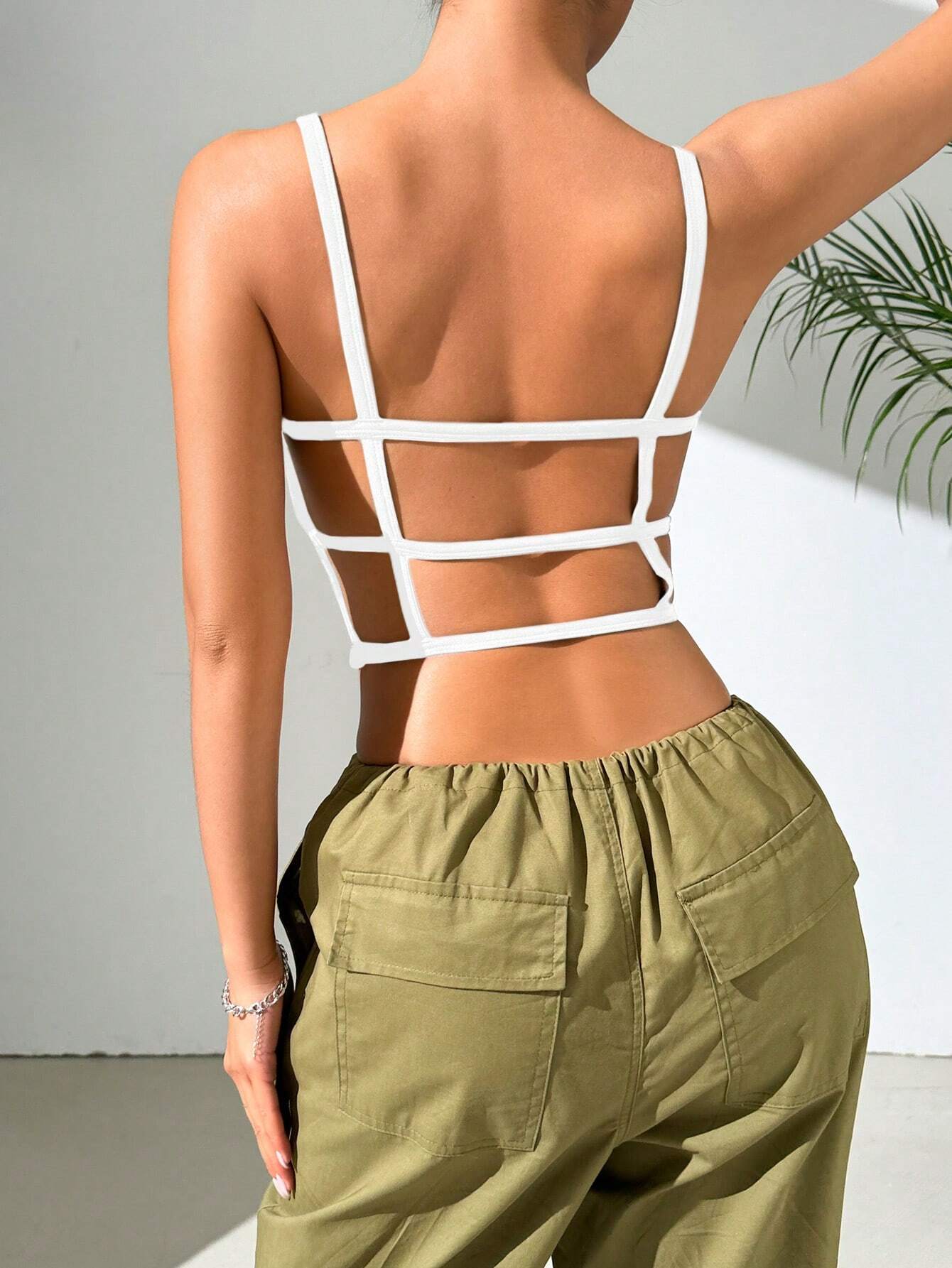 Casual Sexy Simple White Bodycon