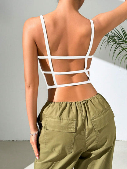 Casual Sexy Simple White Bodycon