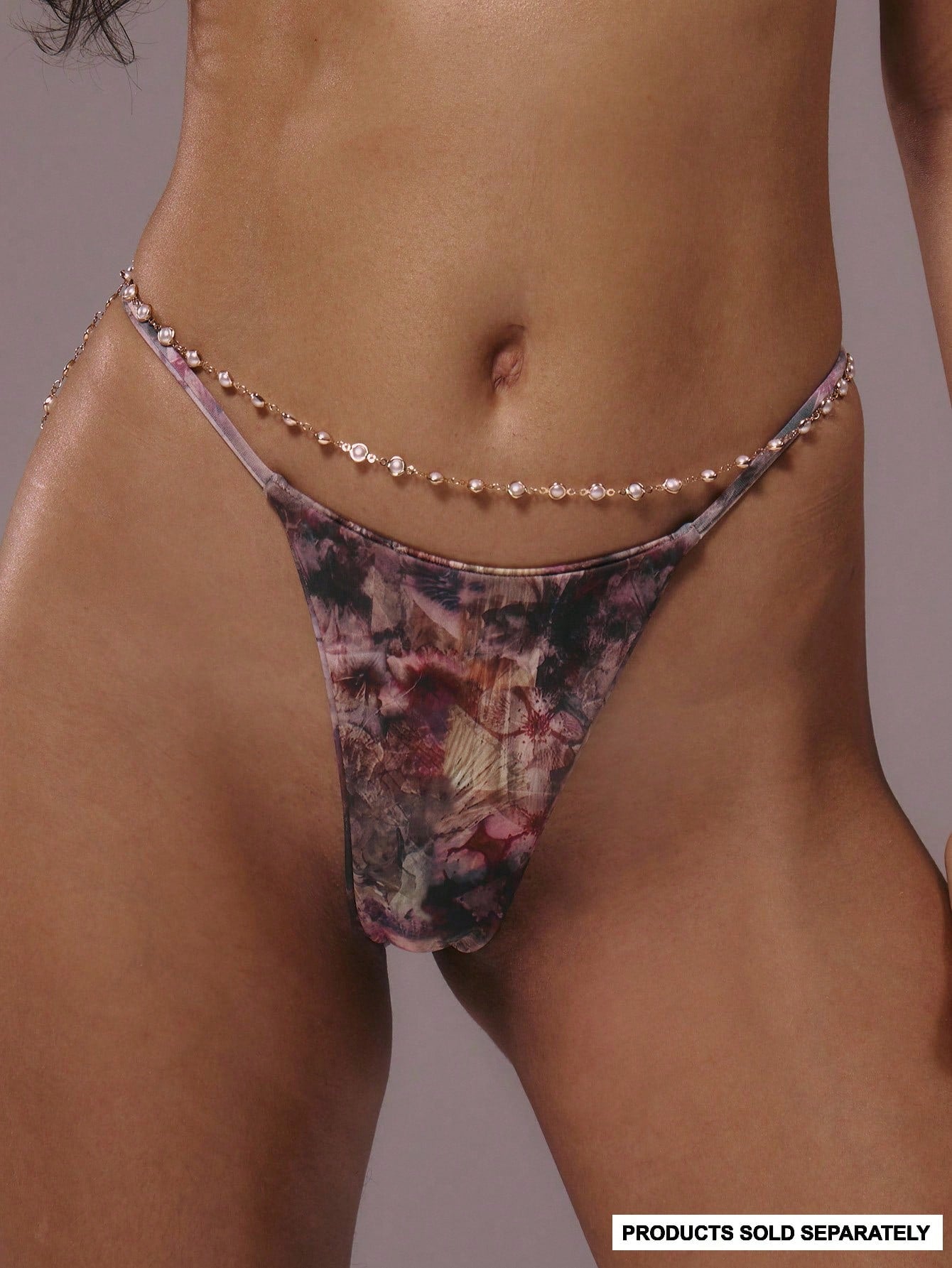 Bead Detail Bikini Bottoms