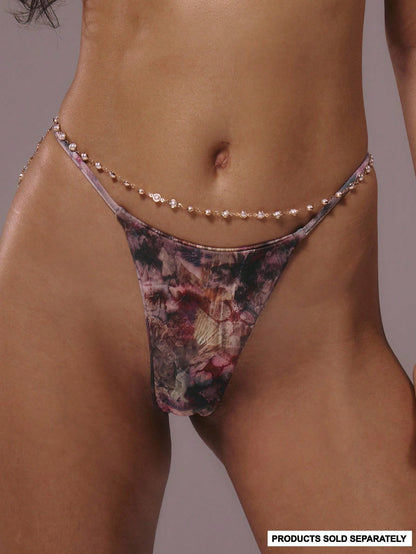 Bead Detail Bikini Bottoms