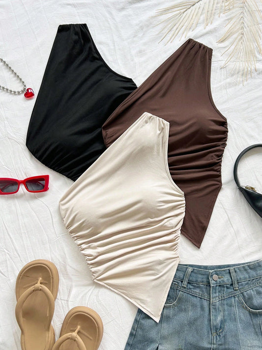 Woman's Casual Shoulder Top