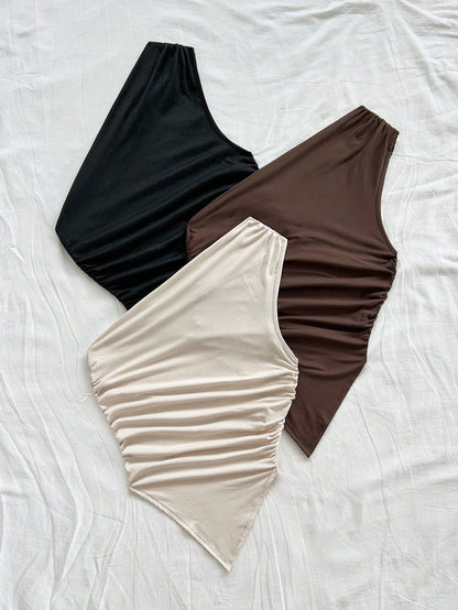 Woman's Casual Shoulder Top